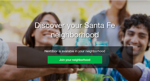 Discover your Santa Fe Neighborhood on the Nextdoor app