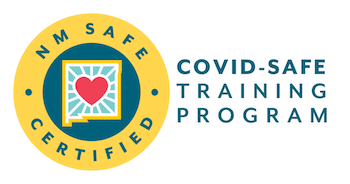 Logo for the NM Safe Certified COVID-Safe Training Program