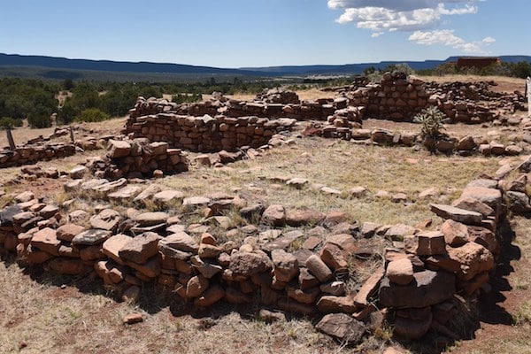 The ruins of the South Pueblo at Pecos National Historical Park