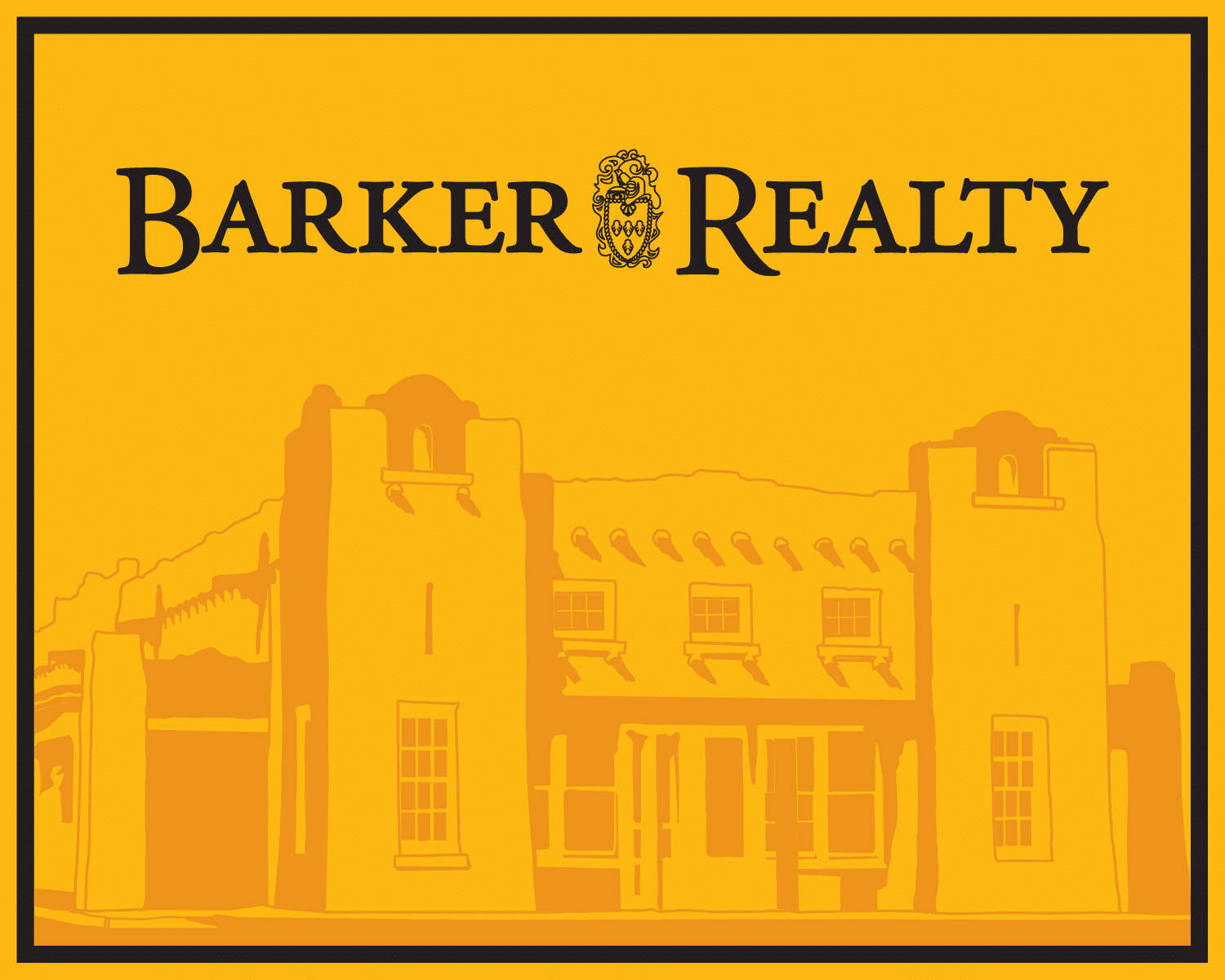 Barker Realty marquee logo